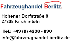 Fahrzeughandel Berlitz Adresse 