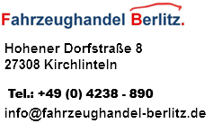 Fahrzeughandel Berlitz Adresse